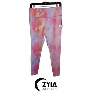 Zyia Active Pastel Rainbow Leggings